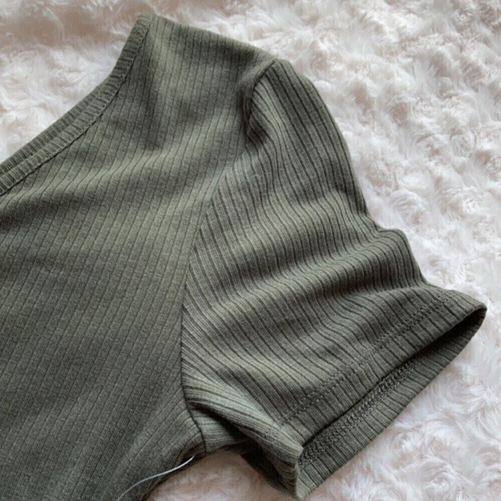Mudd Green ribbed bodysuit - Picture 3 of 4